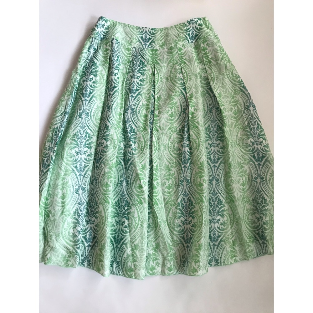 Coldwater Creek Women’s Multicolored Pleated Full Skirt Small